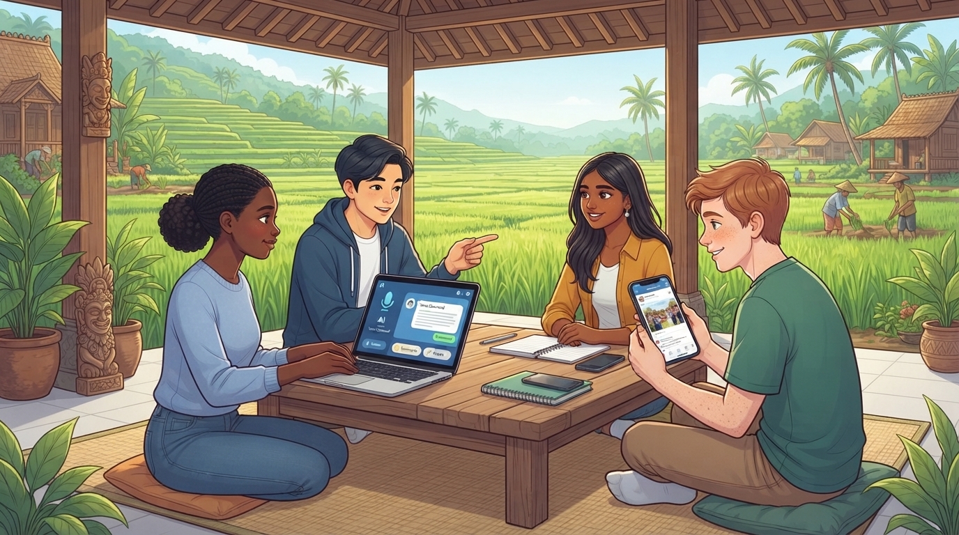 Ilustrasi Internet Sehat